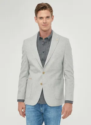 16840 Grey Slim Fit Jacket