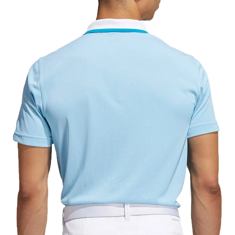 adidas Equipment Primegreen Polo Shirt - Sonic Aqua