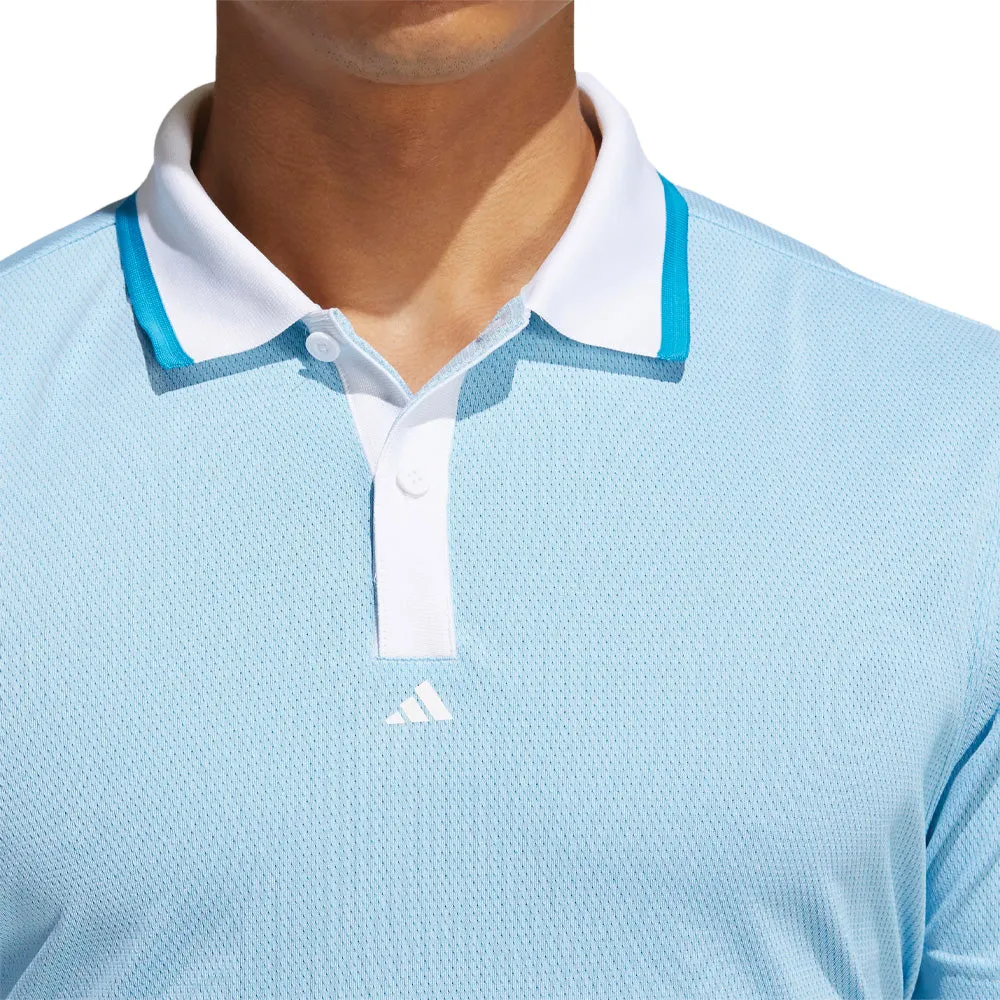 adidas Equipment Primegreen Polo Shirt - Sonic Aqua