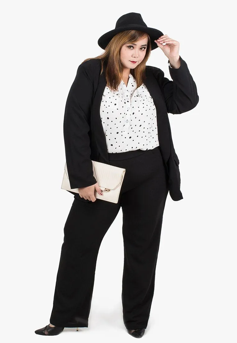 Blair Stretch Work Blazer - Black