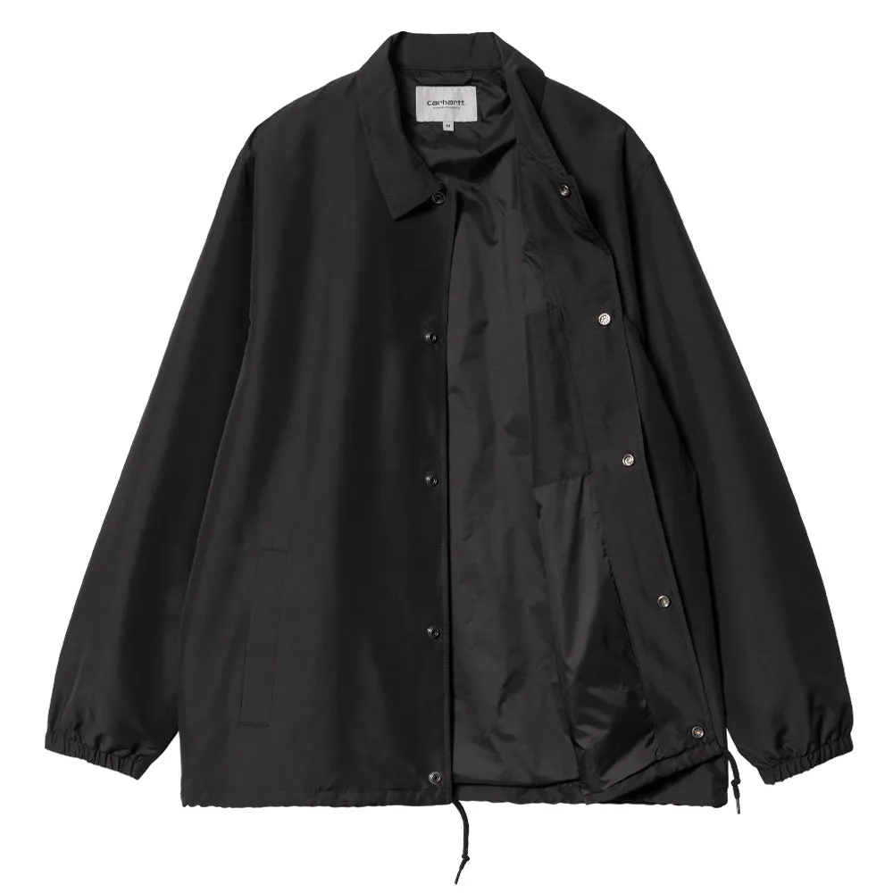 CARHARTT WIP ROCKY COACH JACKET // BLACK/SAMBA/WHITE