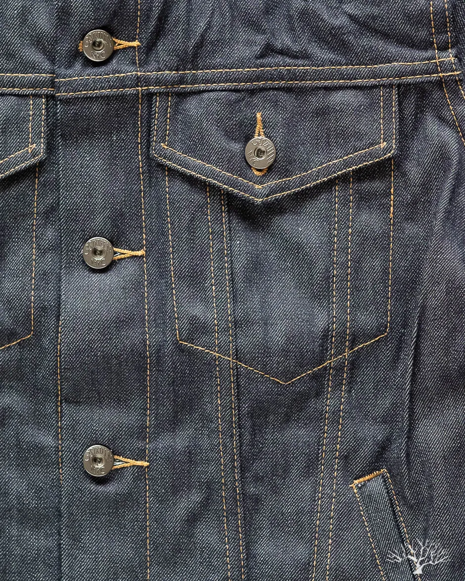 DJ-101x - Lightweight Type 3s Denim Jacket - Indigo