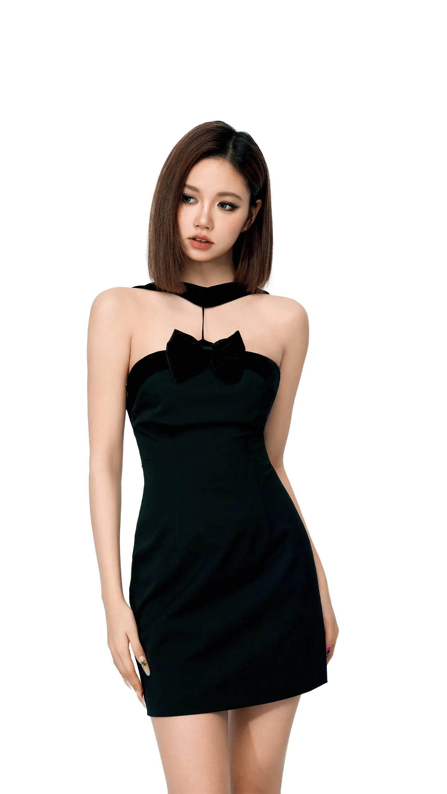 Exquisite Halter Neck Dress