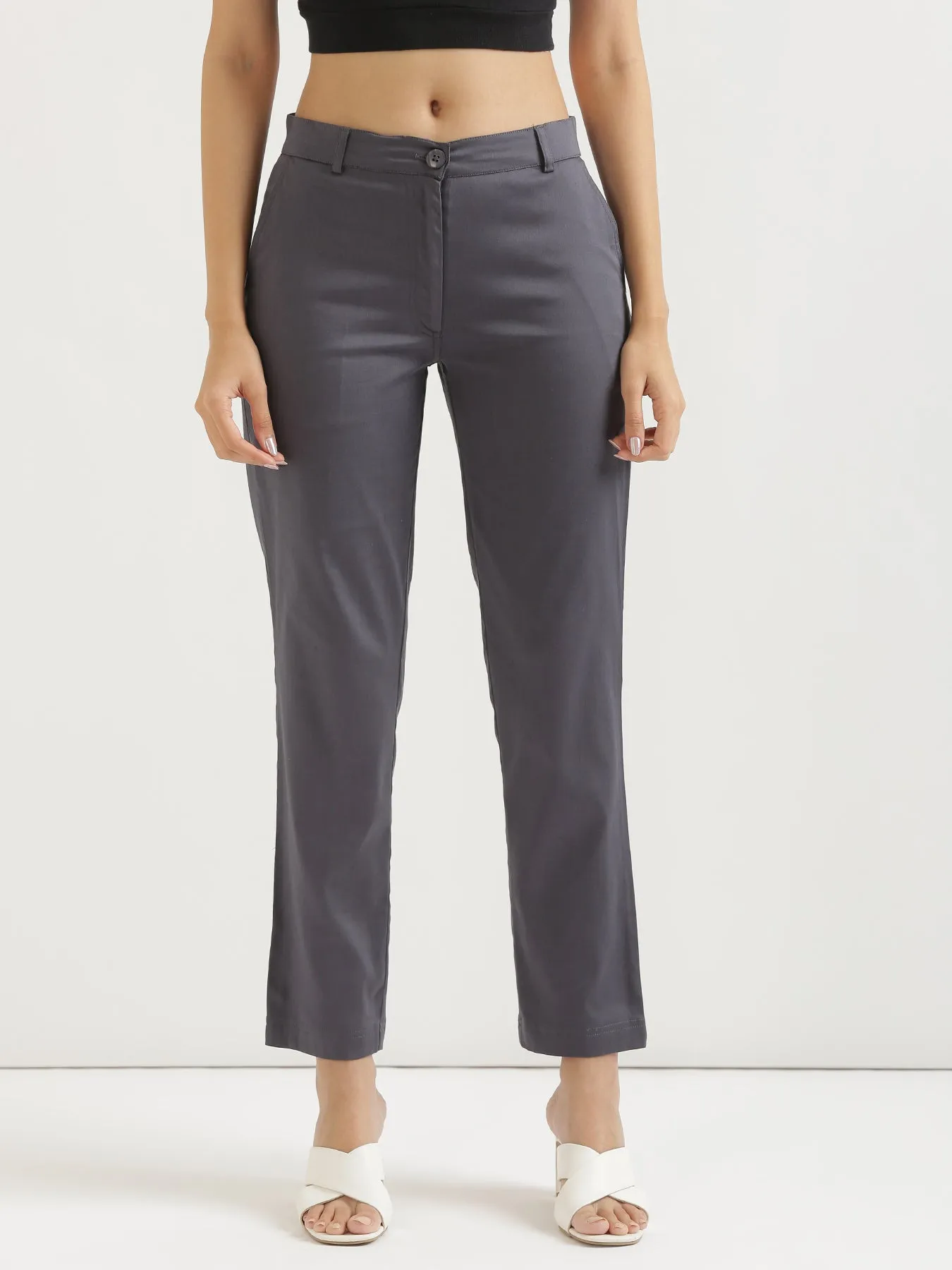 Grey Formal Pant