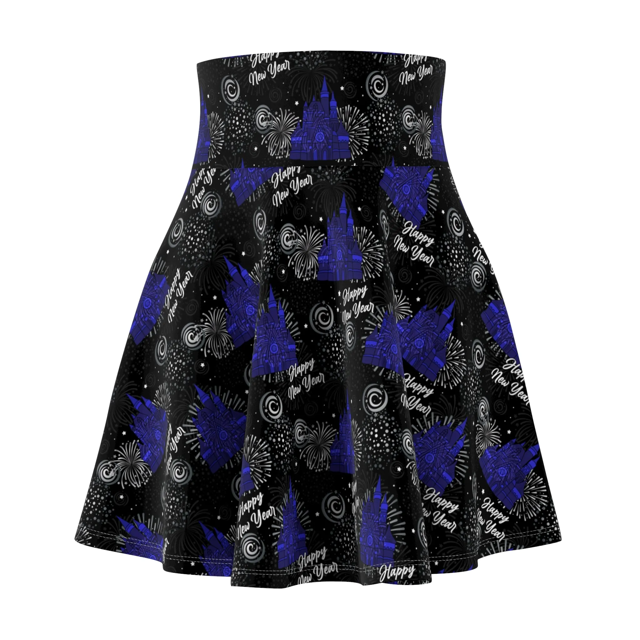 Happy New Year Women's Skater Skirt