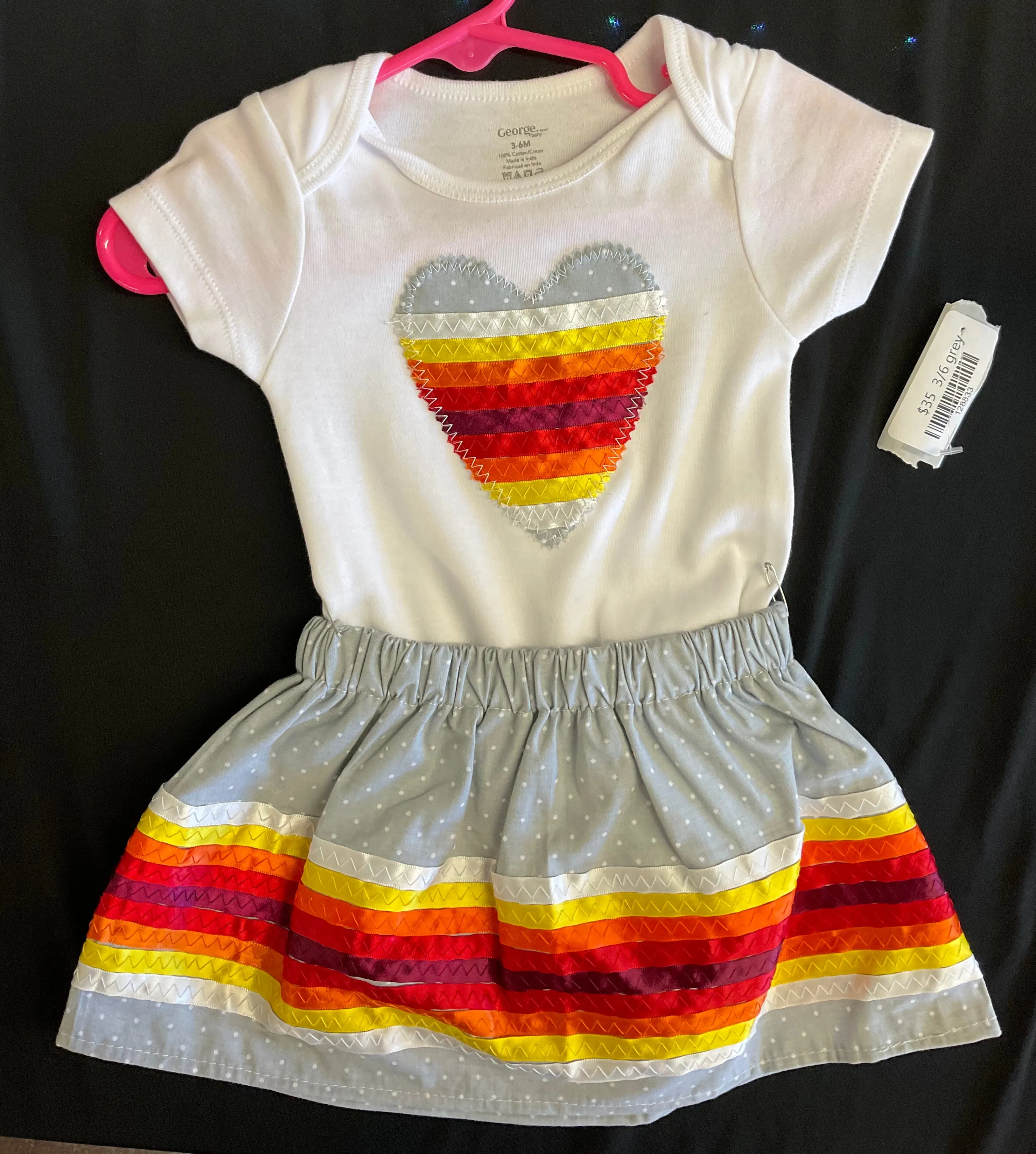 Infant and Toddler Ribbon Skirt/Set