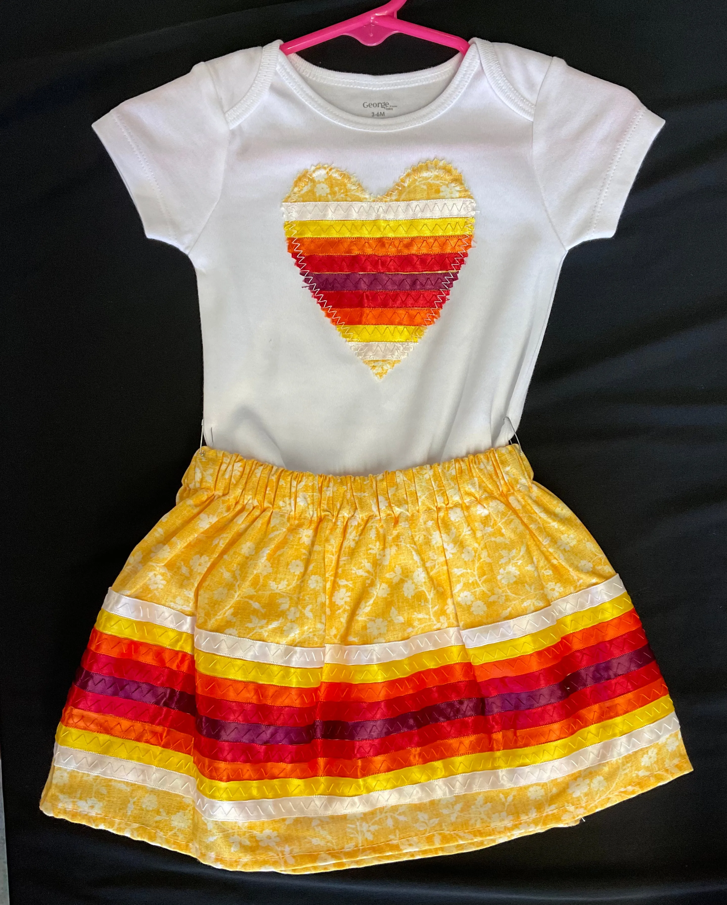 Infant and Toddler Ribbon Skirt/Set