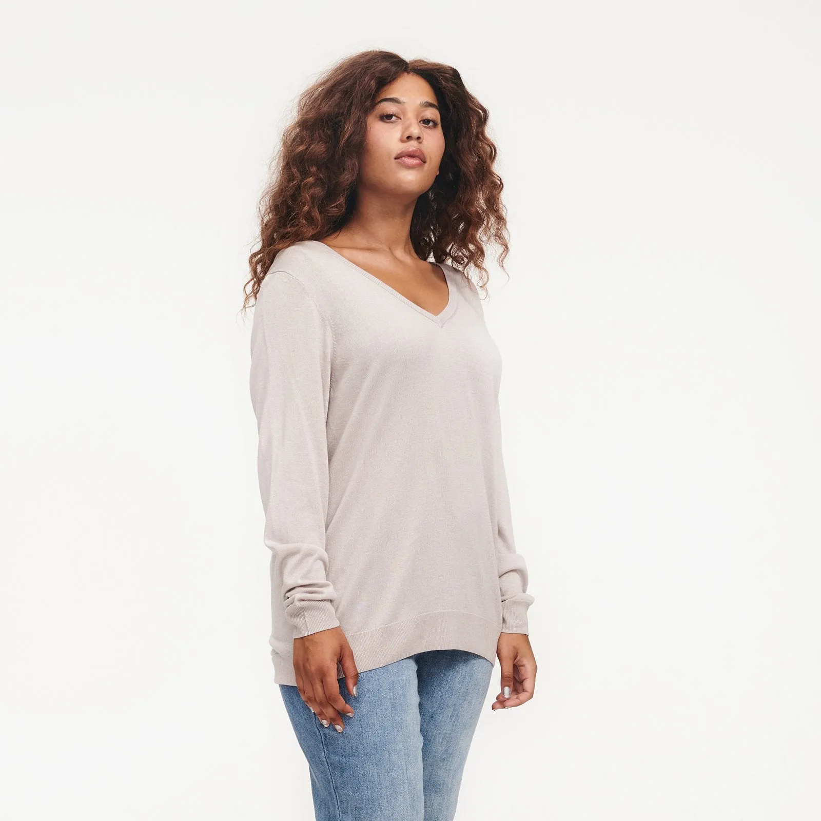 Lightweight V-Neck Sweater