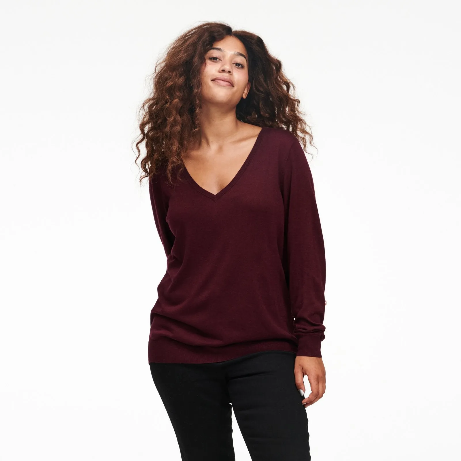 Lightweight V-Neck Sweater