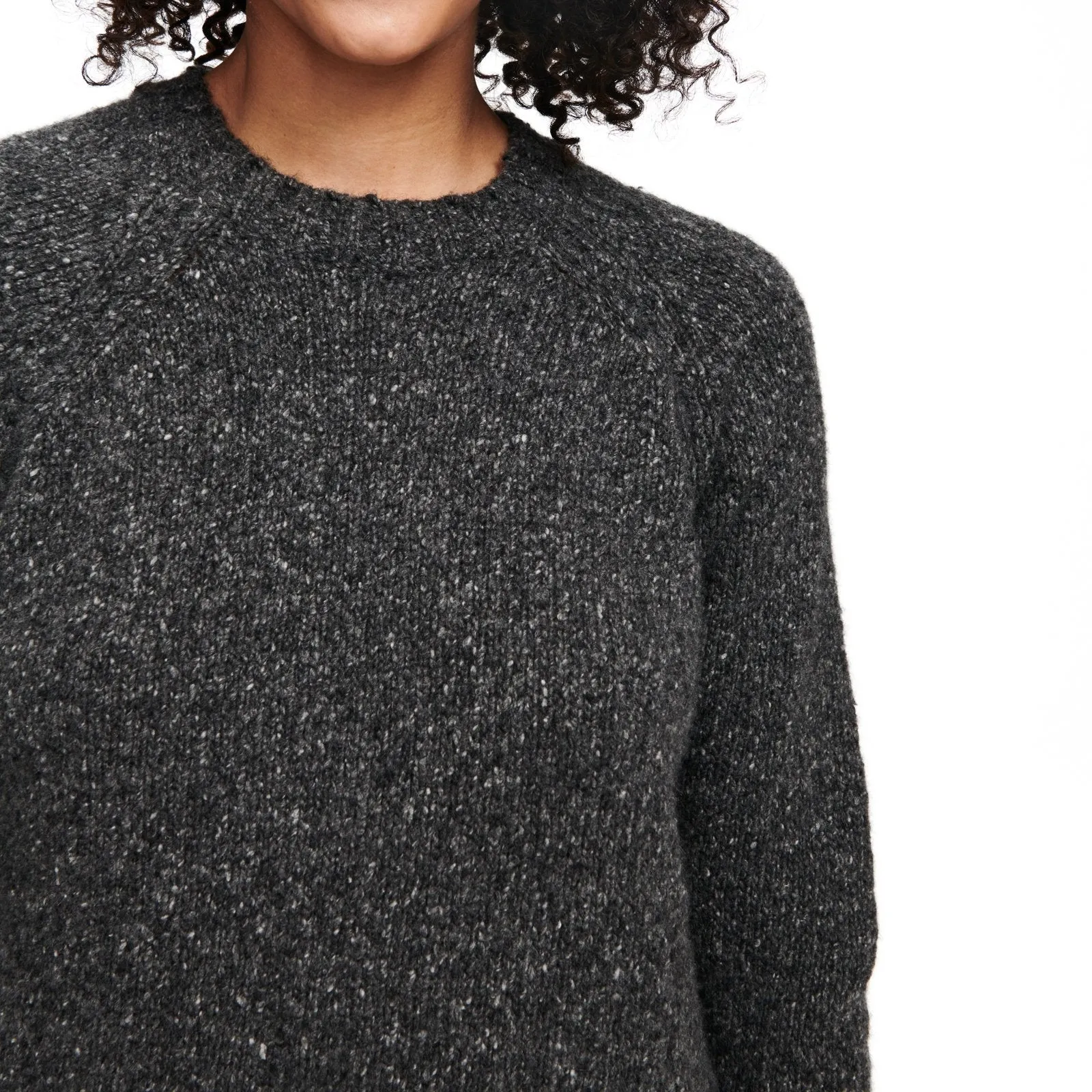 Marled Cashmere Boyfriend Sweater