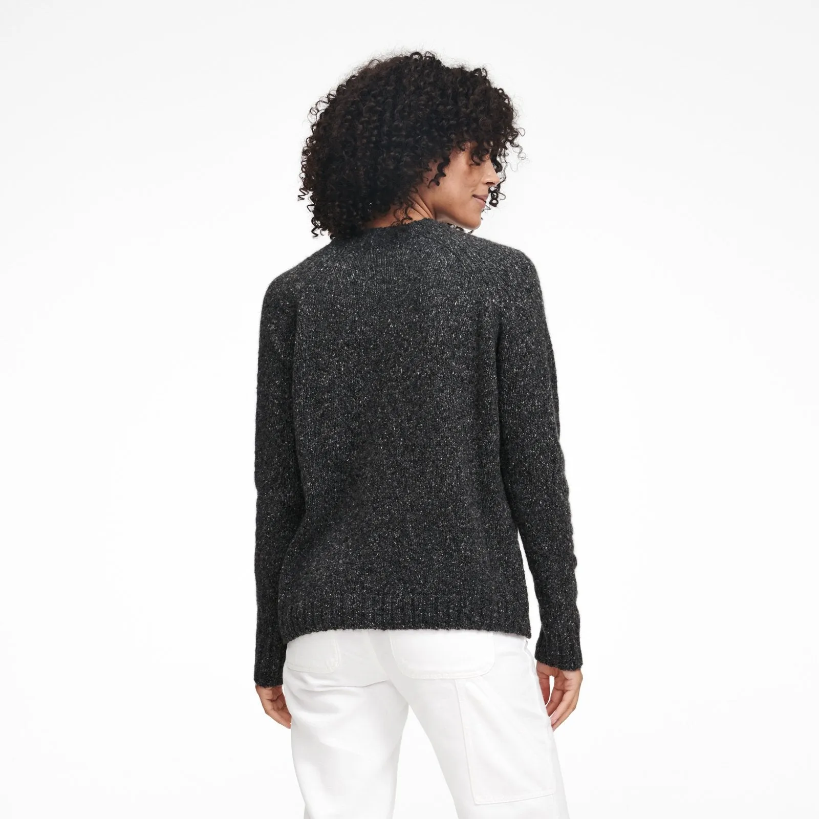 Marled Cashmere Boyfriend Sweater