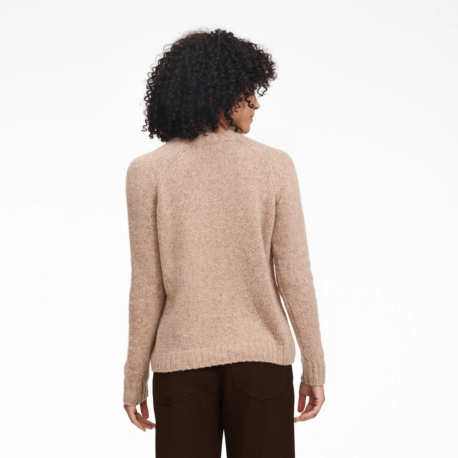 Marled Cashmere Boyfriend Sweater