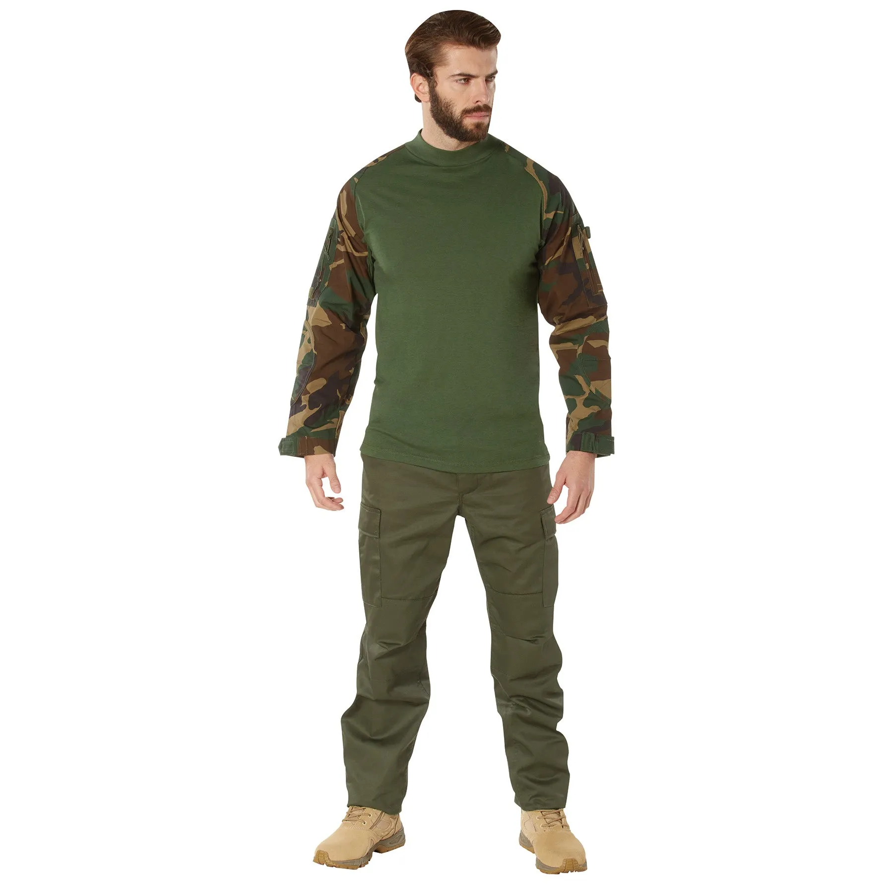 [Military][Fire Retardant] Camo Combat Shirts