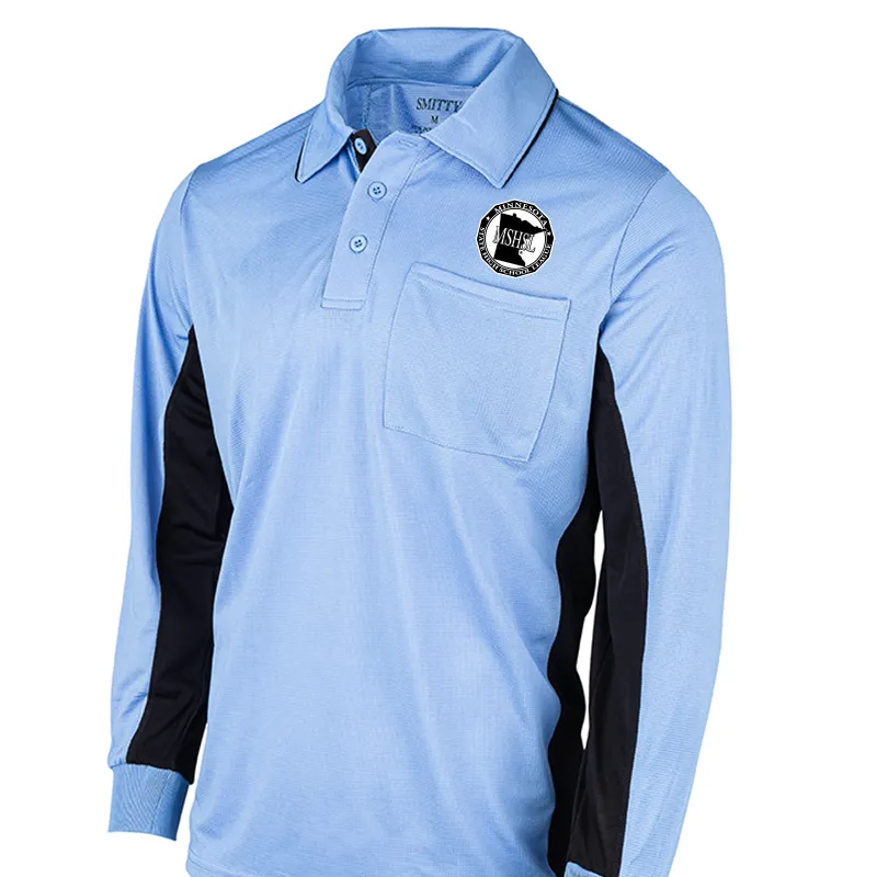 Minnesota MSHSL Logo Long Sleeve Baseball Umpire Shirts