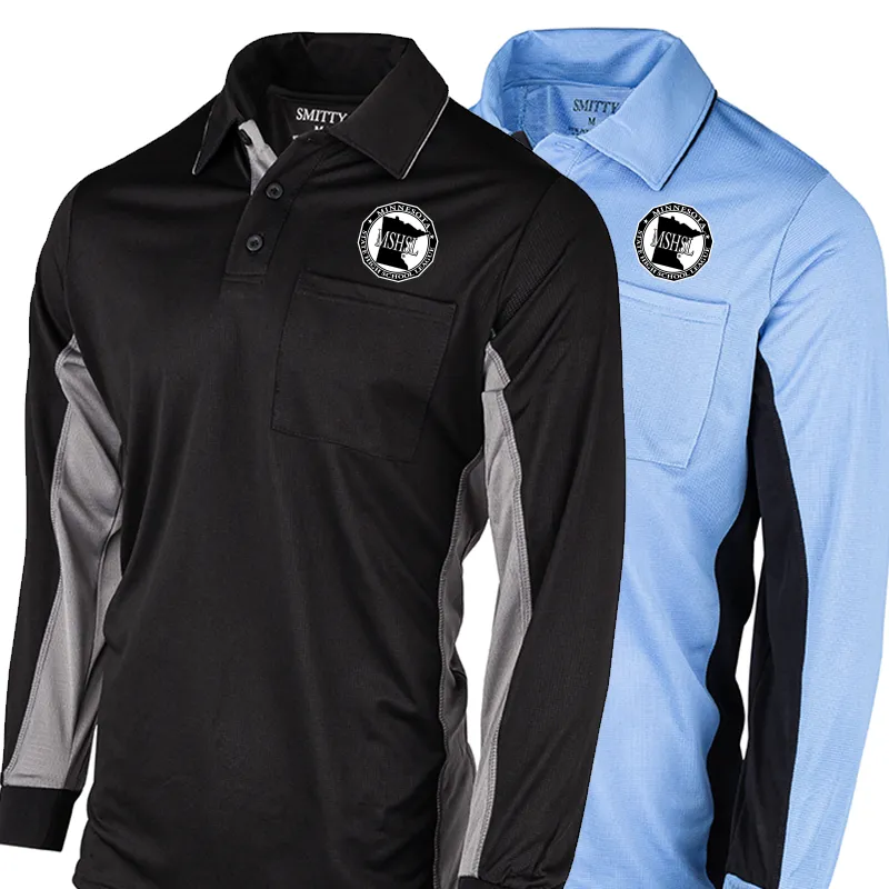 Minnesota MSHSL Logo Long Sleeve Baseball Umpire Shirts