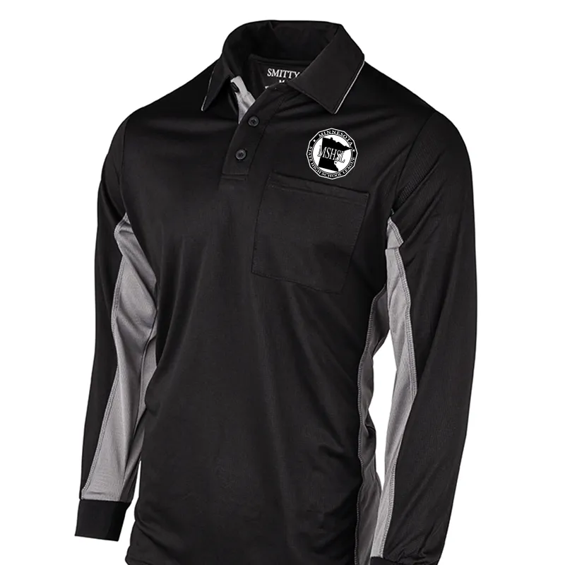 Minnesota MSHSL Logo Long Sleeve Baseball Umpire Shirts