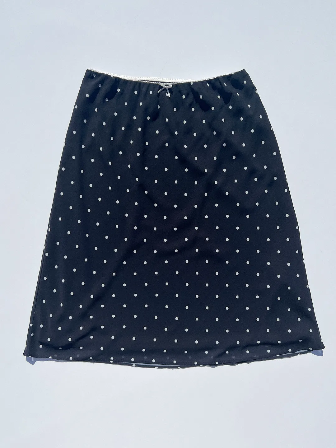 Oud Dot Skirt - Black/White