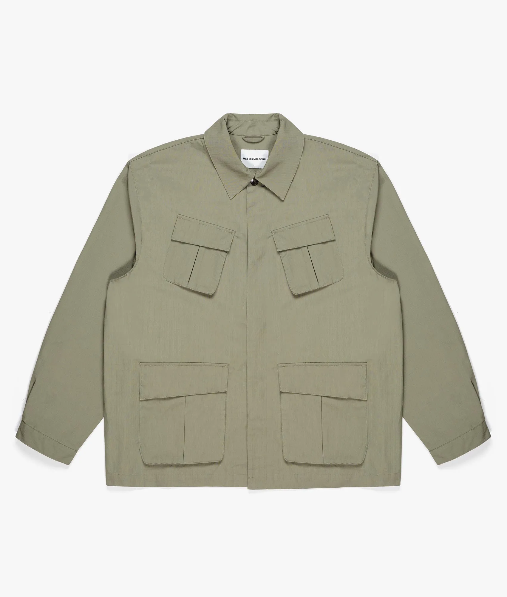 Oversized Ripstop Cargo Jacket