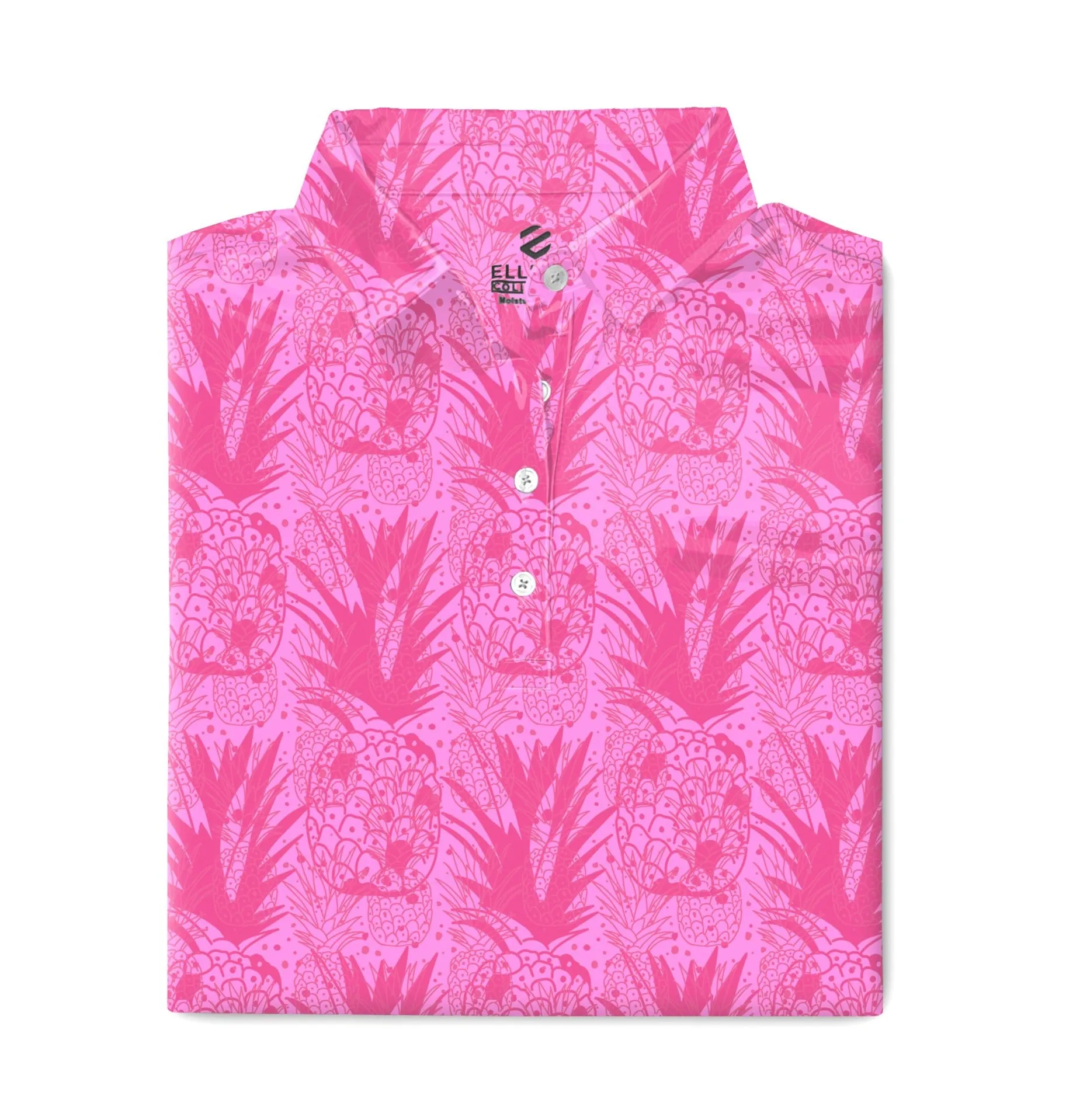 Paina - Pink Women's Golf Shirt Polo