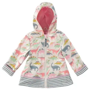 Pink Dino Raincoat