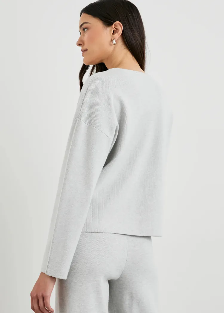 Rails Hollyn Sweatshirt- Heather Grey