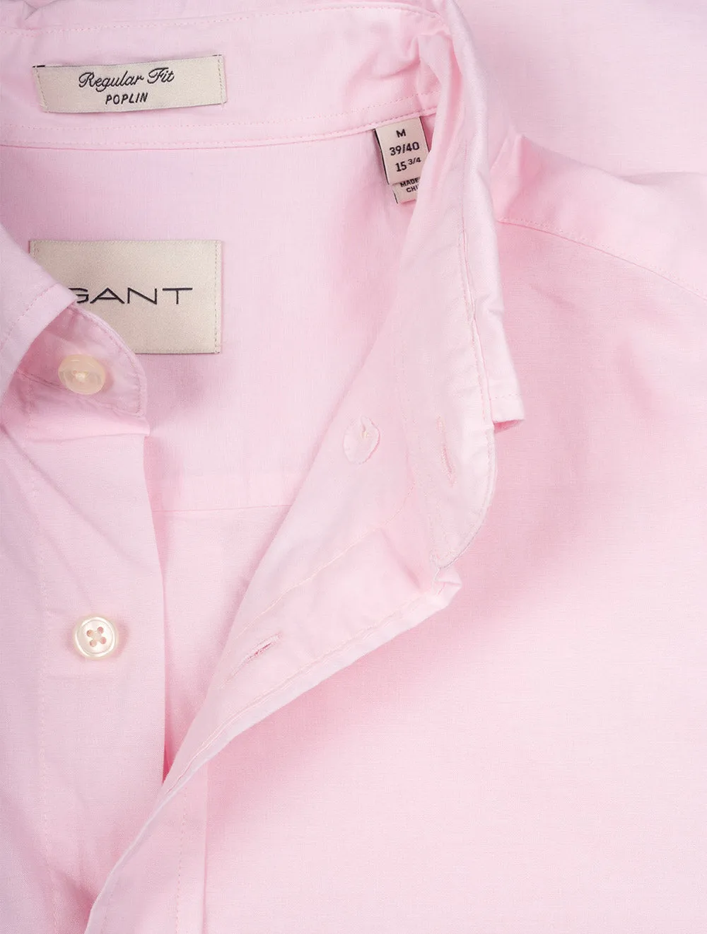 Regular Poplin Shirt Light Pink