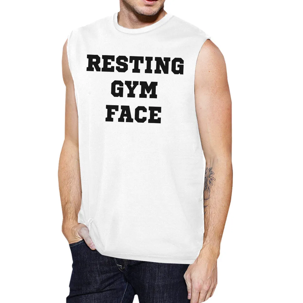 RGF Mens Funny Workout Muscle Tank Top Fitness Muscle Shirt Gift