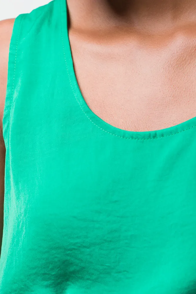 Sleeveless Top Green