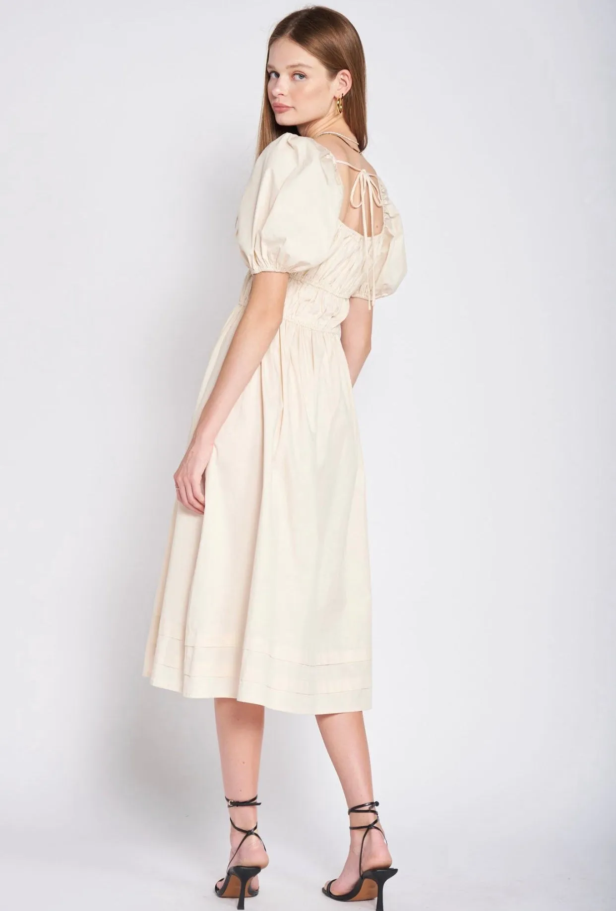 Sveta Puff Sleeve Dress