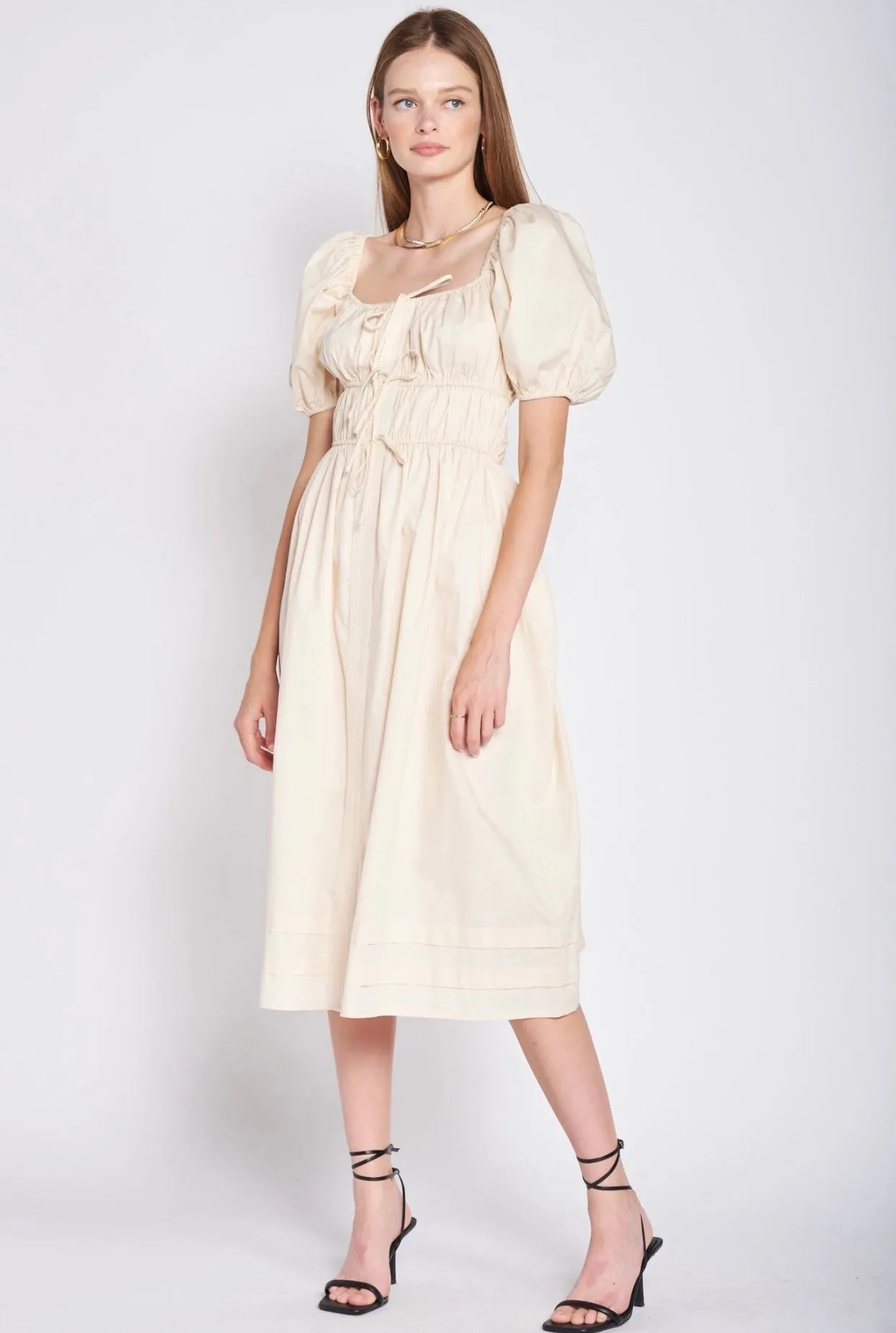 Sveta Puff Sleeve Dress