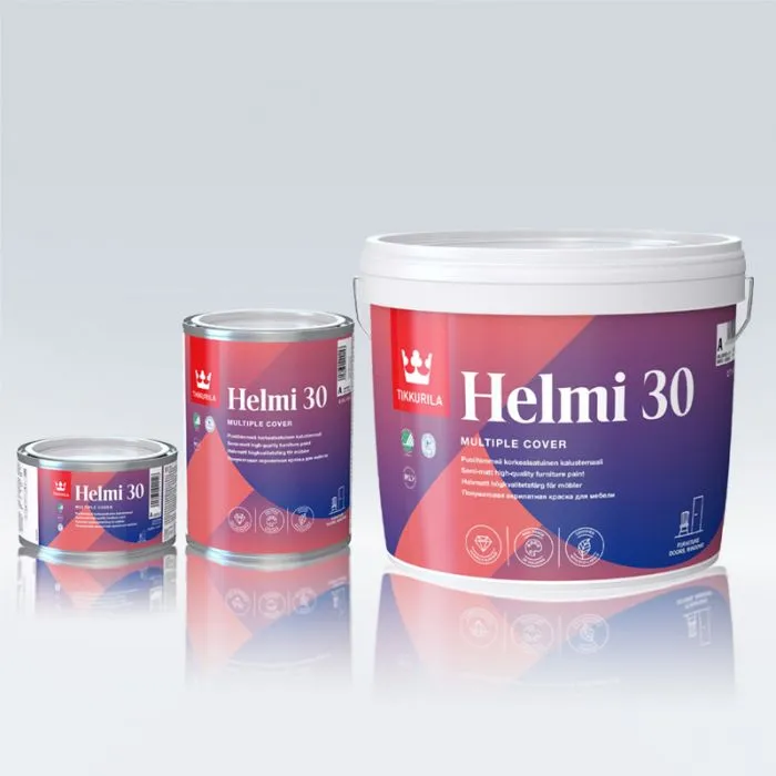 Tikkurila Helmi 30 - Designer Colour Match Paint - RAL8029 1L