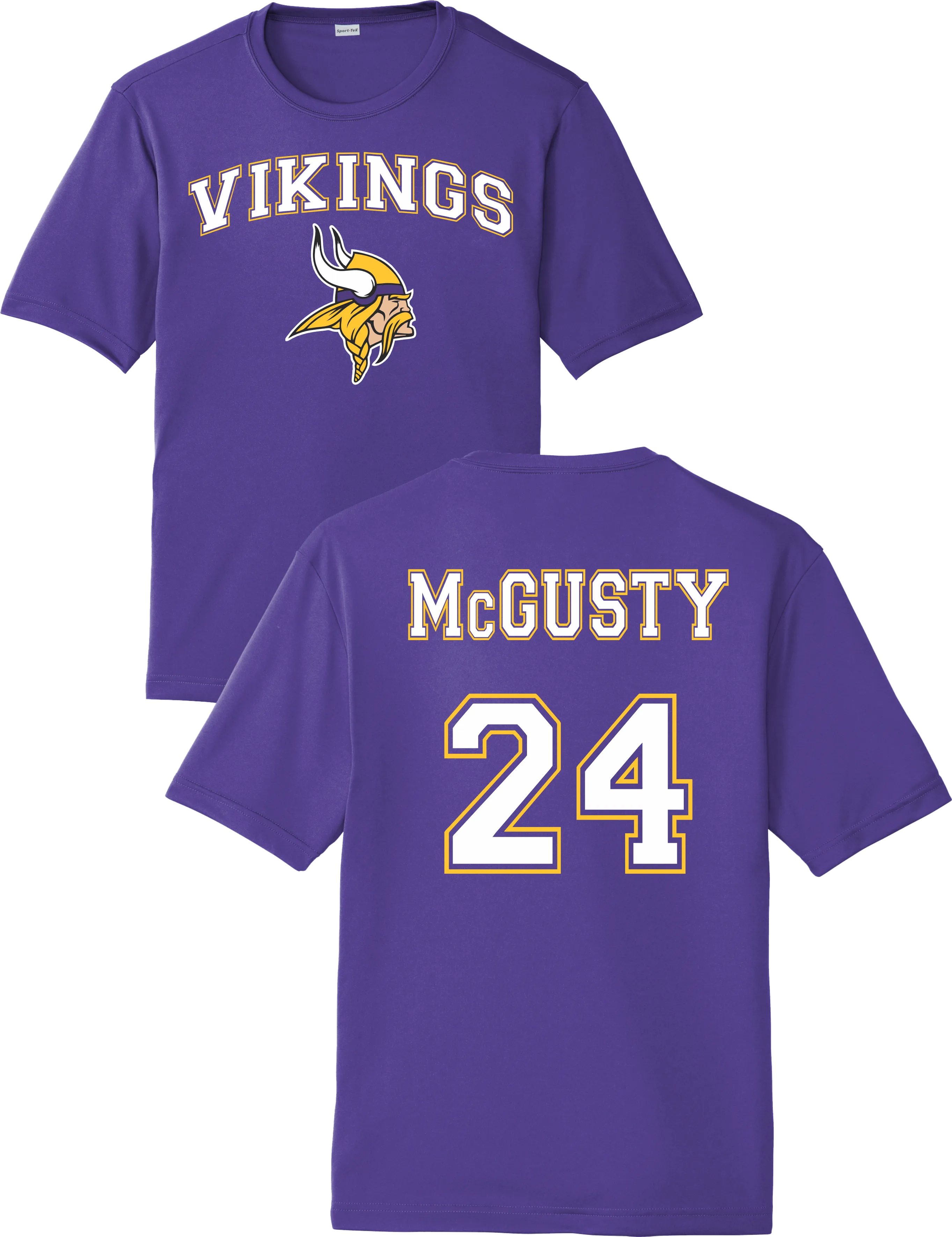 Vikings Personalized Dri FIt Shirts