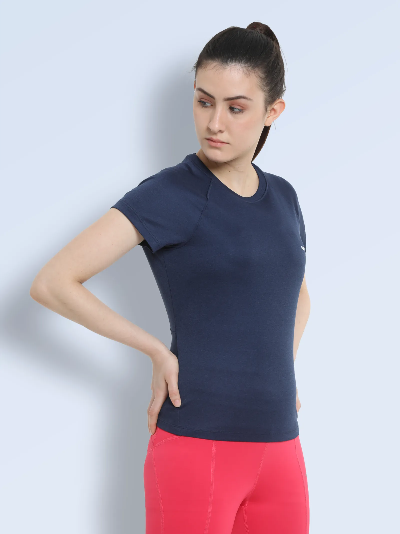 Women's Breathable Light Weight Round Neck T-shirt